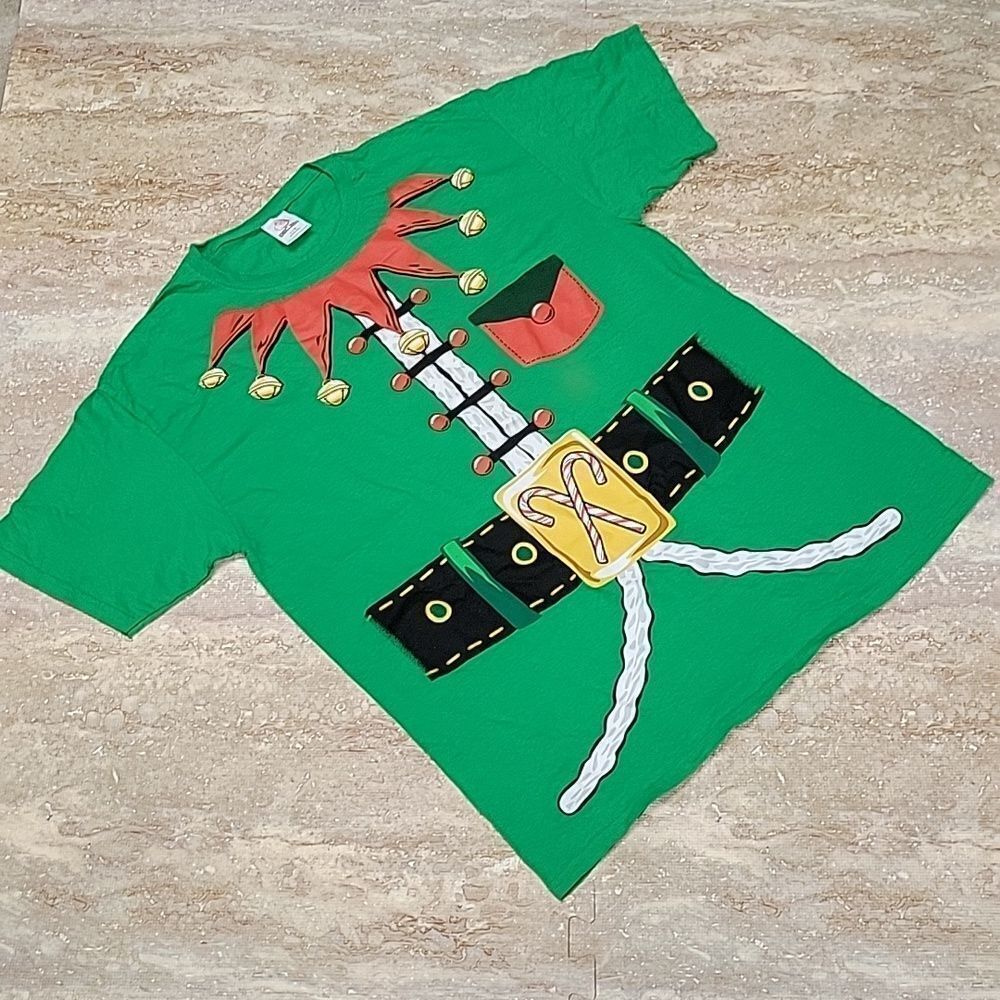 DEC 25 (BRAND) MENS ELF TEE SHIRT SIZE LARGE